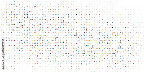 Grunge halftone gradient background. Faded grit noise texture. White and black sand wallpaper. Retro pixelated backdrop.vector