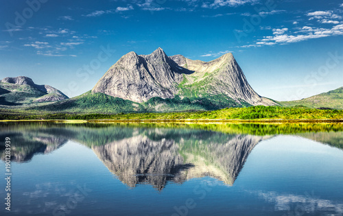 Efjord in Nordland, Norwegen
