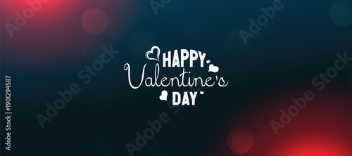Happy Valentine's Day typography T-shirt design with a silhouette background, heart, love