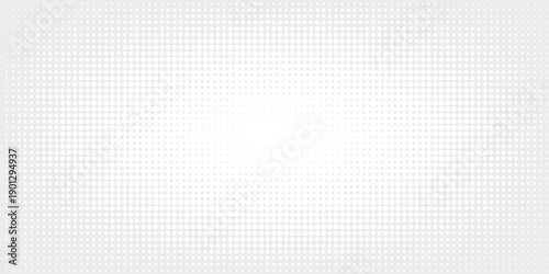 Dot white gray wave light technology texture background. Abstract big data digital concept.