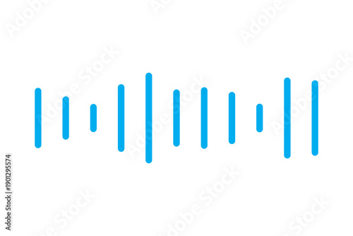 Voice message. Sound wave icon set . Audio waves icon, voice message and sound representation icon set, music sound waves, sound waves sign .