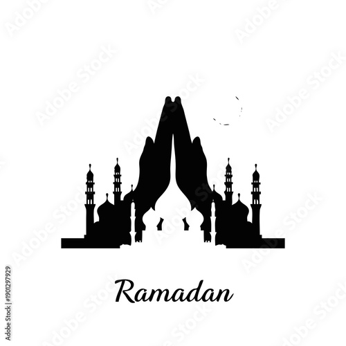 silhouette of the world