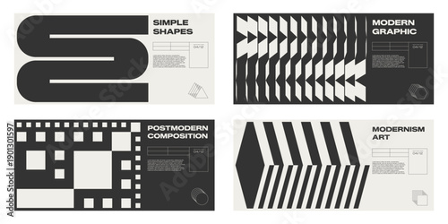 Distorted brutalist figure set. Optical curve geometry and psychedelic glass refraction. Modern black and white banner composition. Acid zoom gradation, rhythm and y2k visual transition. 