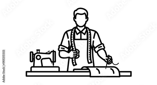 A classic barber pole with red white and blue spiral stripes