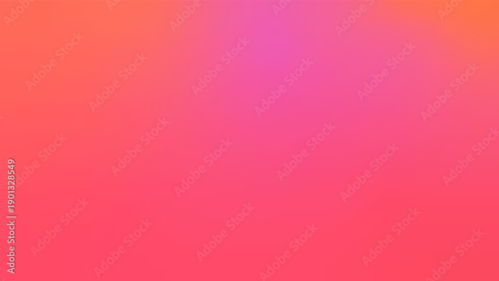 Naklejka premium Abstract gradient background inspired by sunset gradation. Smooth color transitions in warm tones for banners, posters, headers and modern digital backdrops.