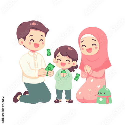 illustration design giving THR