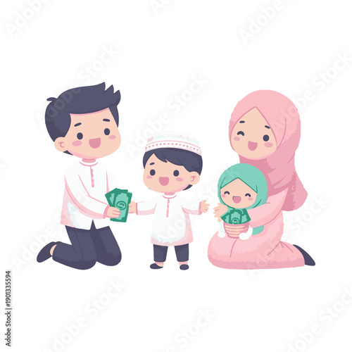 illustration design giving THR