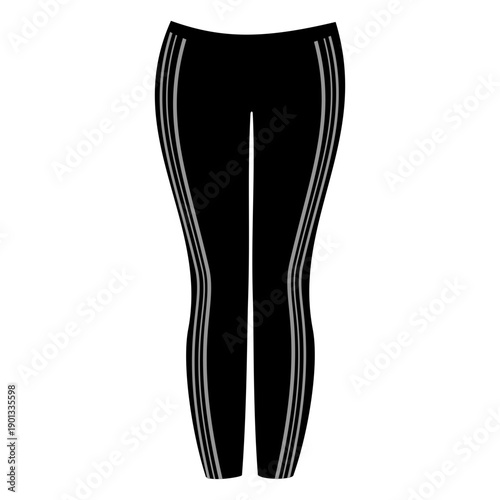 Black ladies pant