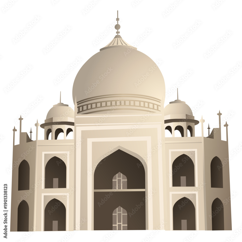Fototapeta premium Tajmahal outdoor icon