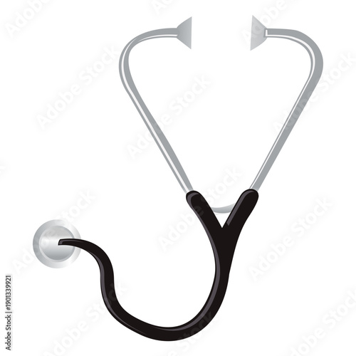 Realistic Stethoscope Icon