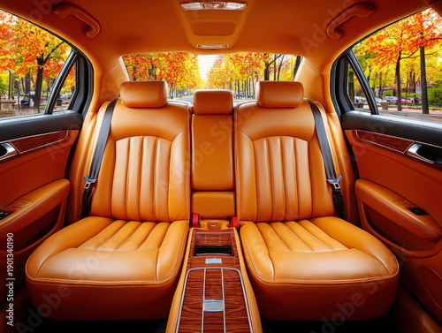 Limo interior luxury