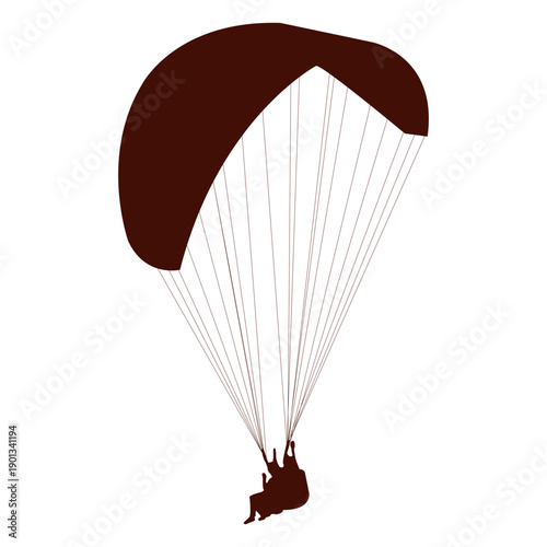 Paragliding flight