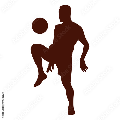 Football knee reception