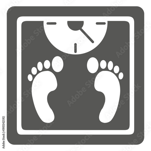 Human weighting scale iocn