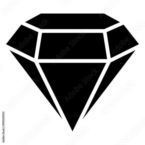 Diamond isolated icon