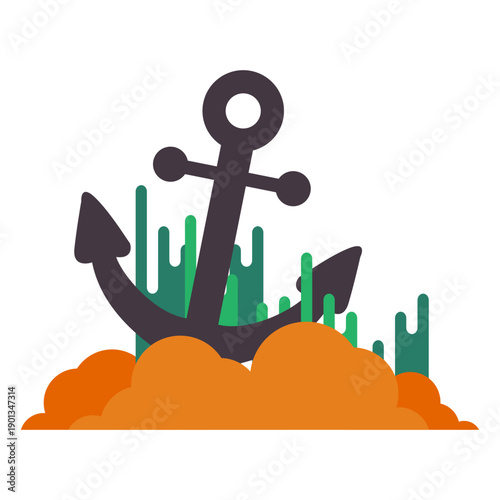 Anchor seabed  Ocean