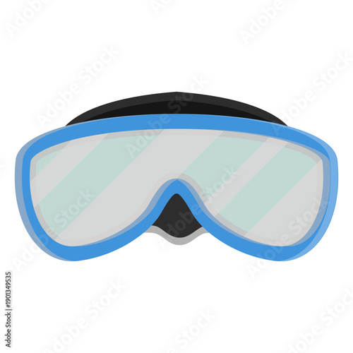 Diving mask icon