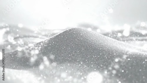 Elegant white fabric with soft folds and shimmering bokeh lights, creating a luxurious background.