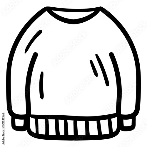 Jumper pullover stroke