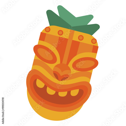 Guise mask face flat