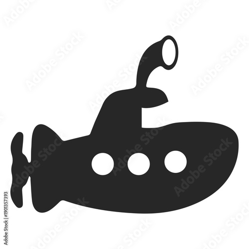 Nice submarine vector