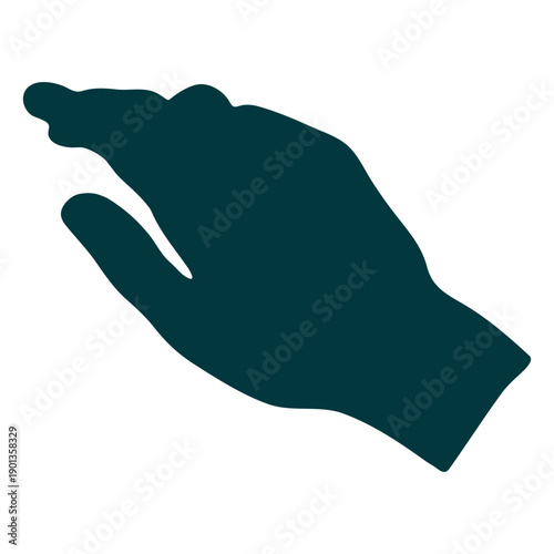 Hand reaching out vector