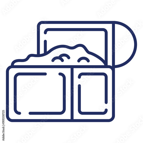 Treasure chest pirate stroke