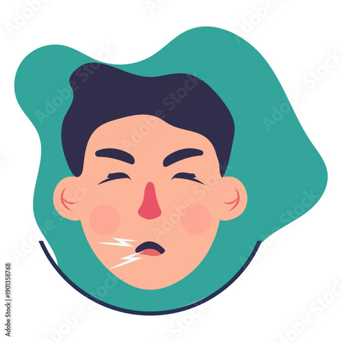 Covid 19 symptom character cough