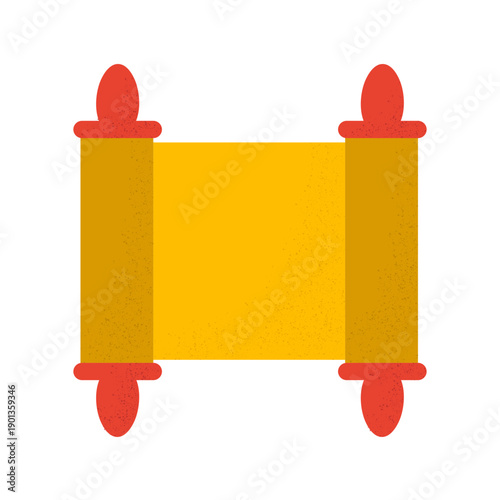 Scroll textured yellow