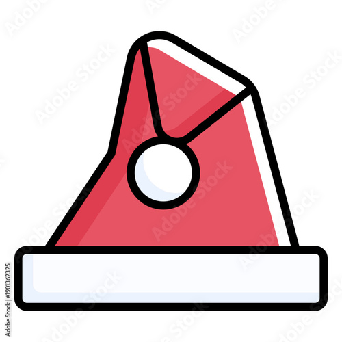 Hat cap flat christmas