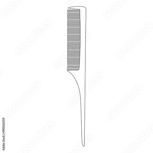 Tail comb line