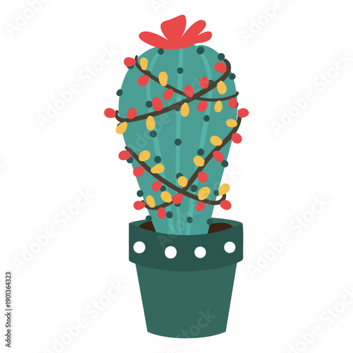 Christmas cactus cute