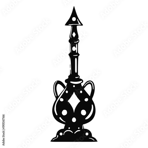 Arabic object crockery black