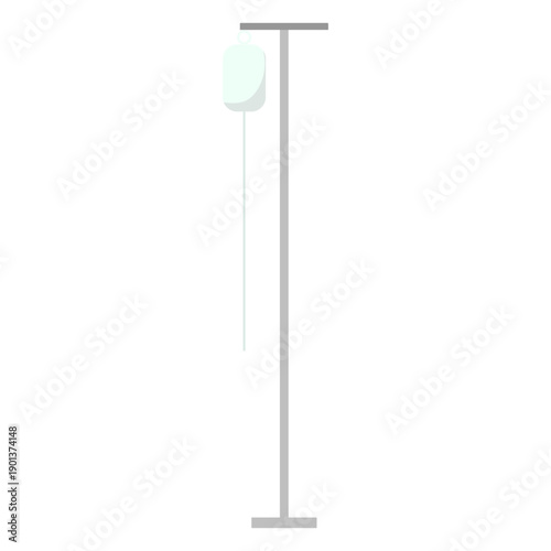 Принти на полотні Hospital dextrose stand