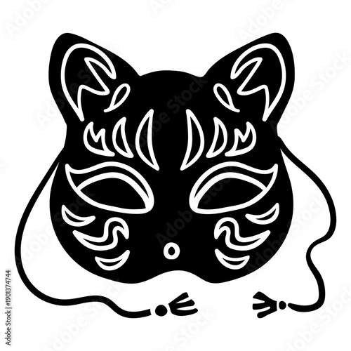 Japan cat mask