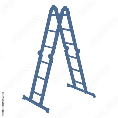 Simple ladder silhouette