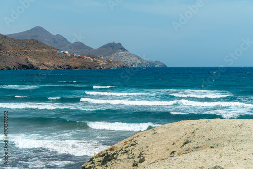Genoveses beach in Almeria Spain