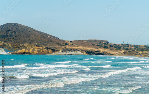 Morron de los Genoveses beach in Almeria Spain