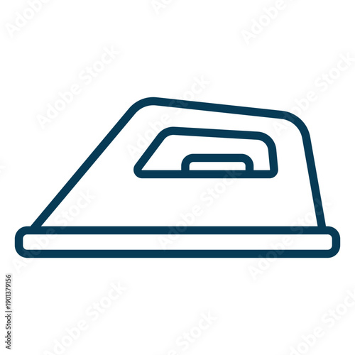 Clothes iron laundry stroke