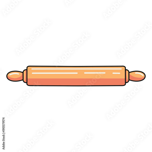 Rolling pin illustration
