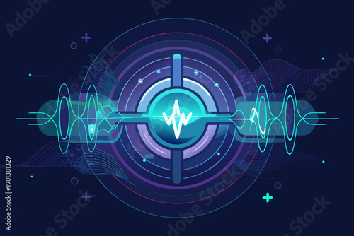core emitting scanning waveforms