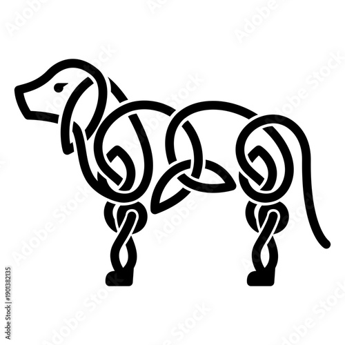Celtic dog stroke