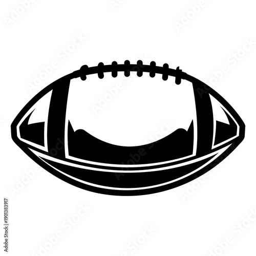 Football horizontal high contrast