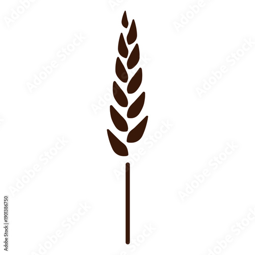 Wheat shapes cut-out