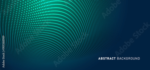 Digital technology banner green blue background concept, cyber technology circuit, abstract tech, innovation future data, internet network, Ai big data, futuristic wifi connection illustration concept