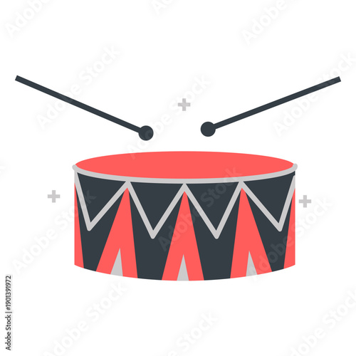 Foto Drum roll flat