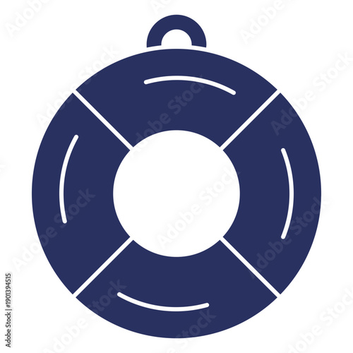 Simple lifesaver cut out element