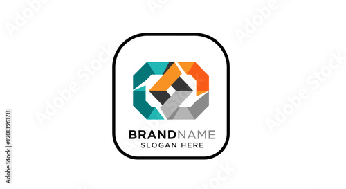 Corporate Identity Logo Design Template Placeholder.