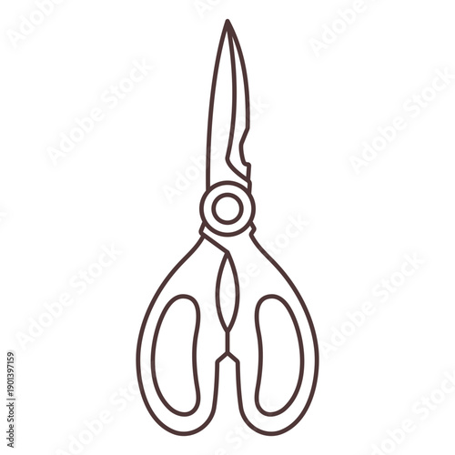 Crafting scissors stroke