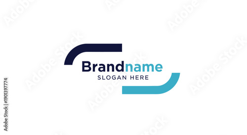 Modern Company Logo Design Template Placeholder.